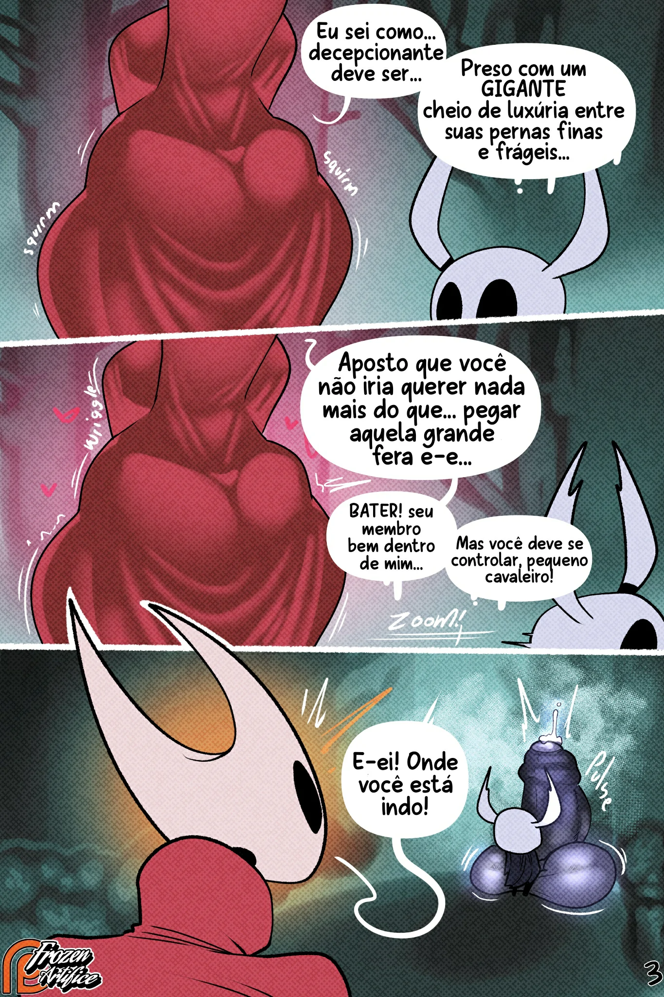 Hollow Knight: Pare de me Incomodar